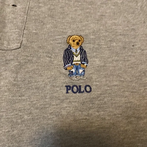 Polo by Ralph Lauren Gray Polo Shirt - Picture 2 of 3